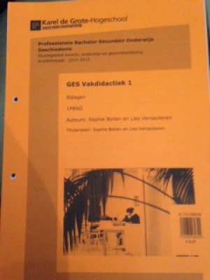 GES vakdidactiek 1