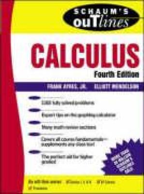Schaum's Outline of Calculus, 4th Edition