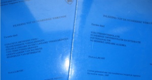 Inleiding tot de numerieke wiskunde