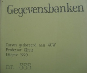 Gegevensbanken