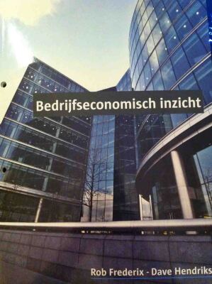 Bedrijfseconomisch inzicht