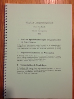 Computerlinguïstiek