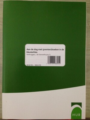Aan de slag met (prenten)boeken in de kleuterklas