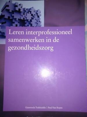 Leren interprofessioneel samenwerken in de gezondheidszorg