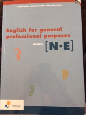 English for general professional purposes - Module N/E