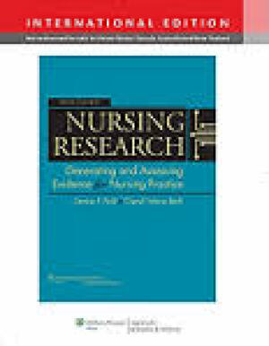 Nursing Research Generating and Assessing Evidence for Nursing Practice