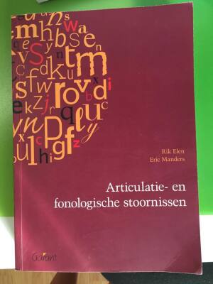 Articulatie- en fonologische stoornissen