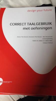 correct taalgebruik met oefeningen
