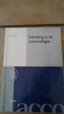 Inleiding in de criminologie