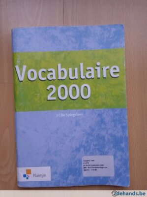 Vocabulaire 2000