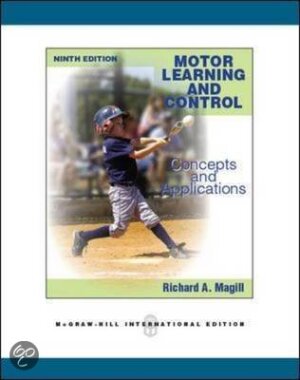 Motor learning and control (concepts and applications)