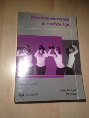 Marktonderzoek in rechte lijn