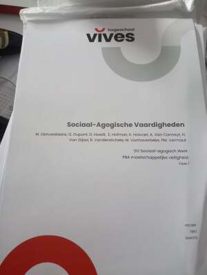 Cursus 'Sociaal-Agogische Vaardigheden'