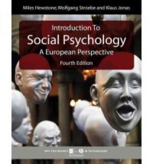 Introduction to social psychology 4de editie