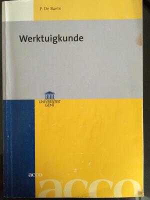 Werktuigkunde