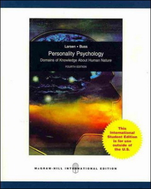 Personality Psychology - Domains of Knowledge about Nature (fourth edition)