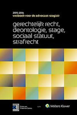 Wetboek voor de advocaat-stagiair. Delen 1 en 2