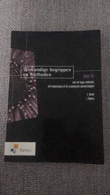 Wiskundige Begrippen en methoden Deel 1B