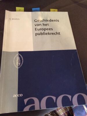 Geschiedenis van het Europees publiekrecht