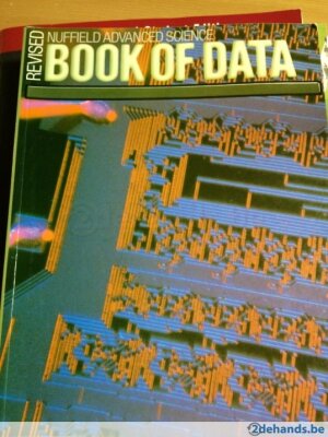 Nuffield Advanced Science: Book of Data