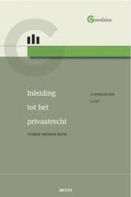 Inleiding tot het privaatrecht