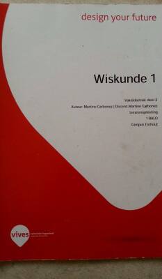 Wiskunde 1 - deel 2