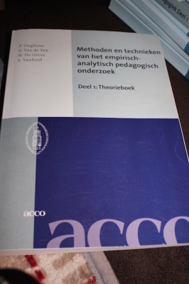 Methoden en Technieken van het Empirisch-Analytisch Pedagogisch onderzoek