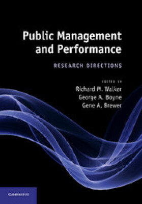 Public management and performance: research directions