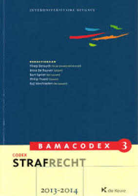 Bamacodex strafrecht 2013-2014