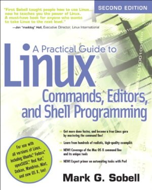 a practical guide to linux commands, editors, and shell programming