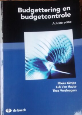 Budgettering en Budgetcontrole