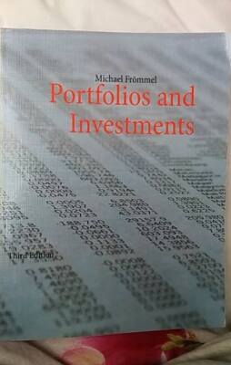 Portfolios and Investments