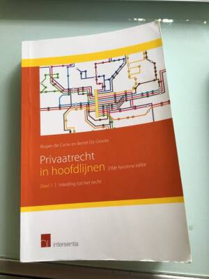 Privaatrecht in hoofdlijnen