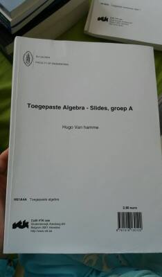 Toegepaste Algebra Slides