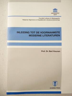 Inleiding tot de voornaamste moderne literaturen