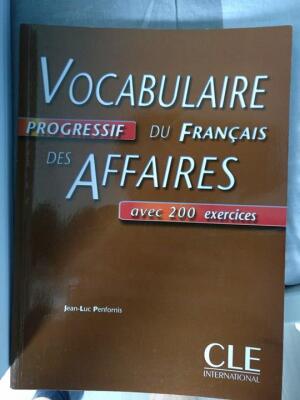 Vocabulaire Progressif Du Français Des Affaires
