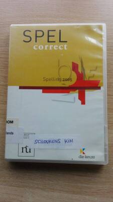 CD-rom Spel Correct - Spelling 2005