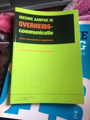 Nieuwe aanpak in overheidscommunicatie