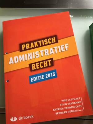 Praktische administratief recht editie 2015