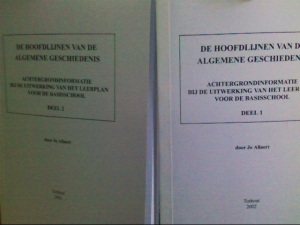 De hoofdlijnen van de algemene geschiedenis: deel 1 en deel 2