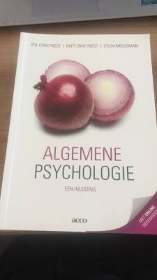 Algemene Psychologie: Een inleiding
