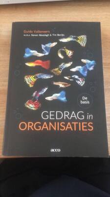 Gedrag in Organisaties