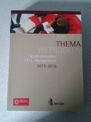 Studentencodex UCLL Management (2015-2016)