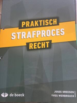 Praktisch strafprocesrecht