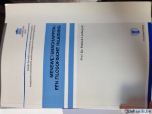 Menswetenschappen: een filosofische inleiding