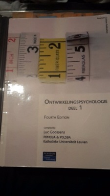 Ontwikkelingspsychologie Deel 1