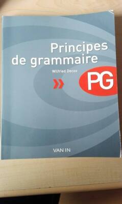 Principes de grammaire