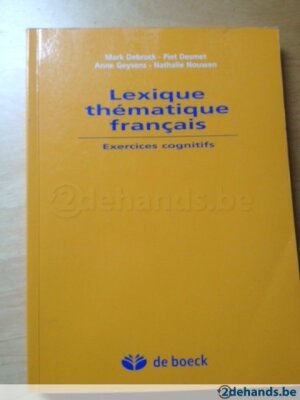 Lexique thématique français