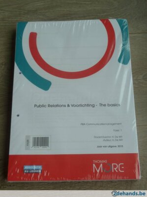 Public relations & voorlichting - The Basics