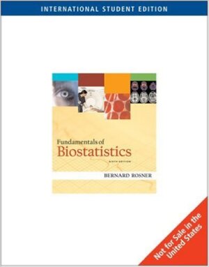 Fundamentals of Biostatistics sixth edition